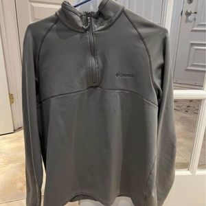Men’s MEDIUM Columbia quarter zip sweater